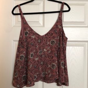 Forever 21 floral blouse, size large